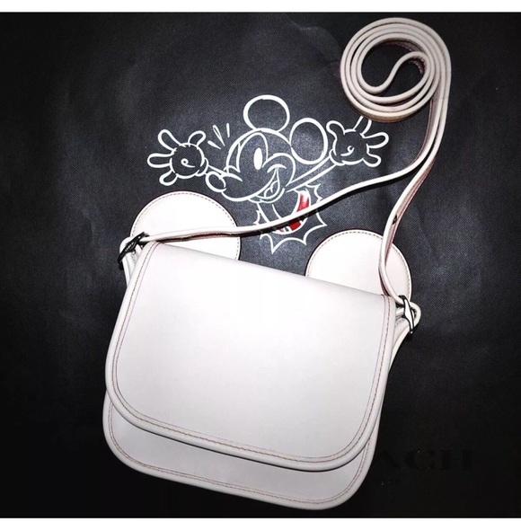 Coach Handbags - COACH Disney Ltd Mickey Mouse Ears White Handbag